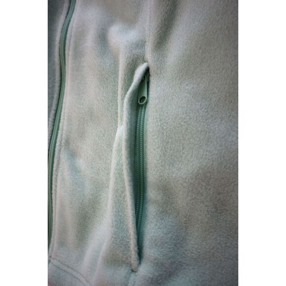Columbia WL6439 Women's Sz M Mint Green Benton Springs Full Zip Fleece Jacket - Picture 6 of 9